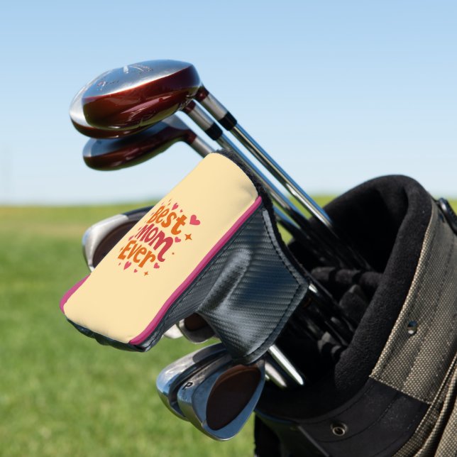 Beste Mama je - Golf Head Cover Golf Headcover (In Situ)