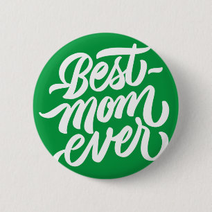 Beste Mama je handgeschriebene Skripttypografie Gr Button