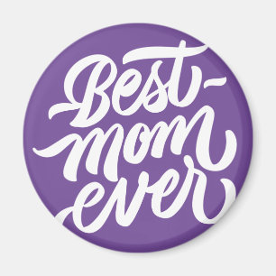 Beste Mama je handgeschriebene Skripttypografie Li Magnet