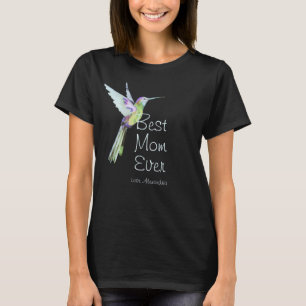 Beste Mama je! Hummingvogel T-Shirt
