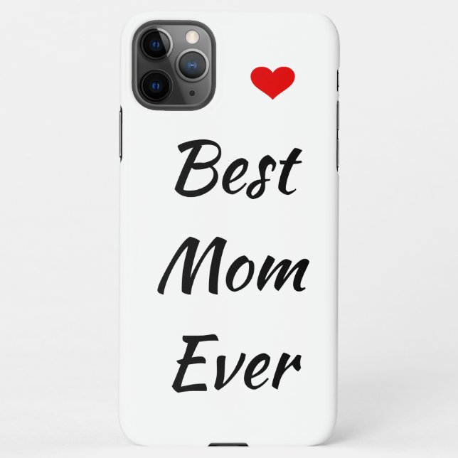 Beste Mama je iPhone Hülle (Rückseite)