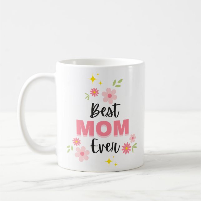 Beste Mama je Kaffeetasse (Links)