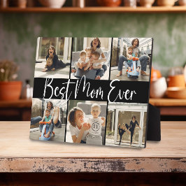 "Beste Mama je' Keepake 6 Foto Collage Plaque Fotoplatte