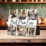 "Beste Mama je" Keepake 6 FotoCollage Fotoplatte<br><div class="desc">Erinnern Sie sich an eine Mutter, wie besonders sie wirklich ist mit dieser personalisierten Sake Foto Collage Plakette. Ein intimes und unbezahlbares Geschenk, das für 6 Ihrer beliebtesten Momente mit ihr geschaffen wurde. Das einfache Hochladen macht es zu einem perfekten Geschenk, um Ihre Liebe bei Anlässen wie Muttertag, Geburtstag oder...</div>