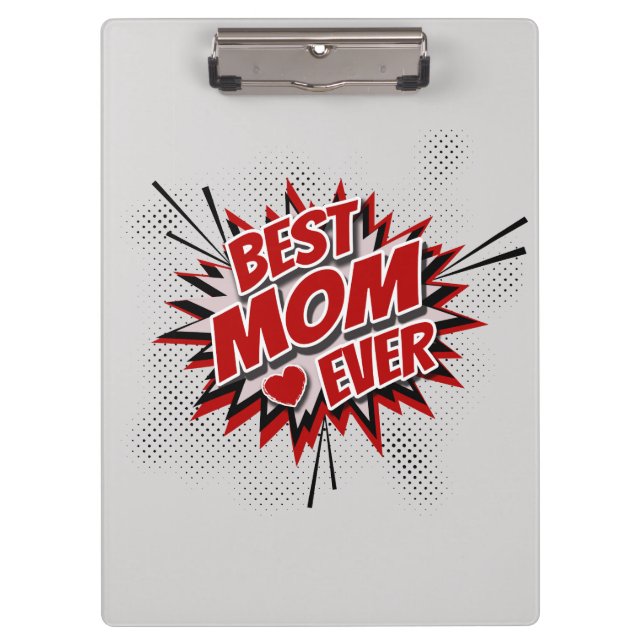 Beste Mama je Klemmbrett (Vorderseite)