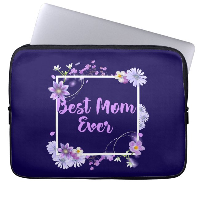 Beste Mama je Laptopschutzhülle (Vorderseite)