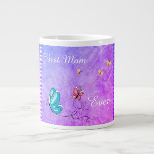 Beste Mama je, Lila Schmetterlingsspezialität Tass Jumbo-Tasse