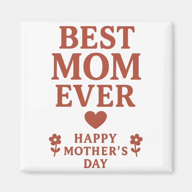 Beste Mama je Magnet (Vorne)