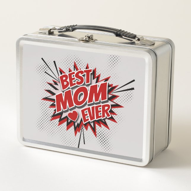 Beste Mama je Metall Lunch Box (Vorderseite)