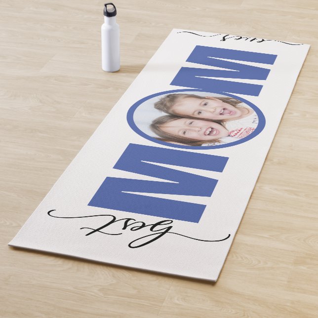 Beste MAMA je mit Foto Yogamatte (Beispiel)