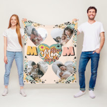 Beste Mama je Multiheroform Foto Fleece Blank