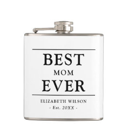 Beste Mama je Mütter Geschenk Flachmann