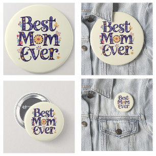Beste Mama je Muttertag Button