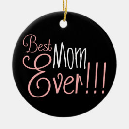 Beste Mama je!!! Muttertag Keramik Ornament