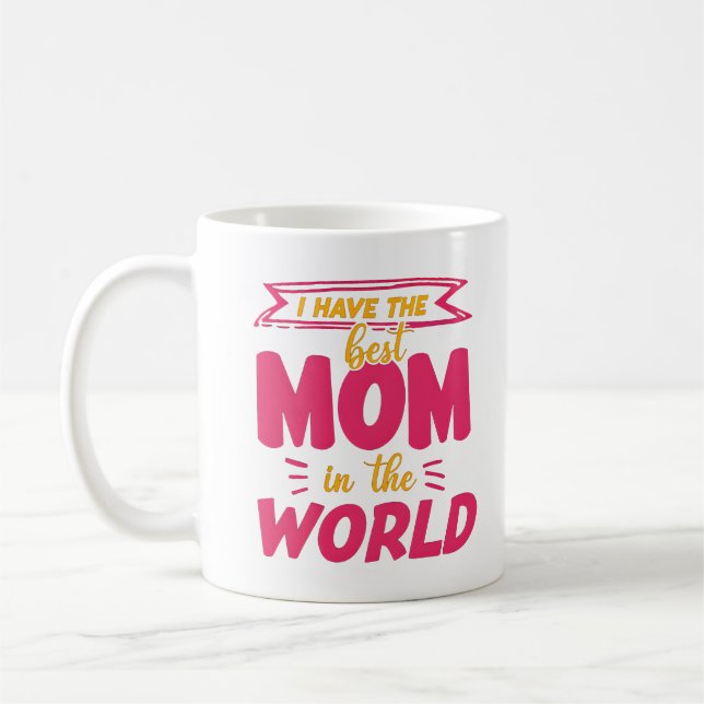 Beste Mama je Muttertagsangebot Kaffeetasse (Links)