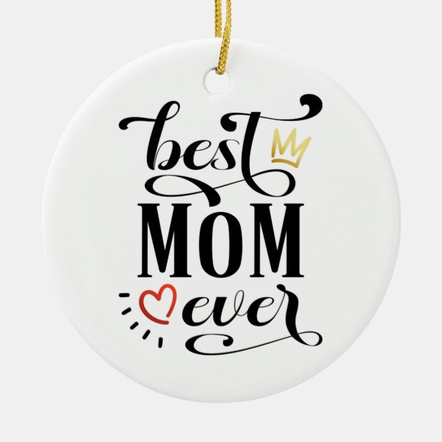 Beste Mama je Muttertagsangebot | Ornament (Vorne)