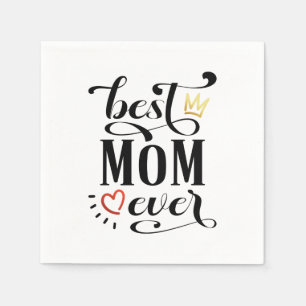 Beste Mama je Muttertagsangebot  Papier Napkin Serviette