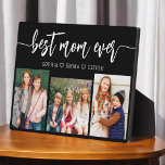 Beste Mama je - Muttertagsfoto-Collage Fotoplatte<br><div class="desc">Feiern Sie Ihre Mutter mit der "Best Mama Ever" Mother's Day Foto Collage Plaque. Diese personalisierte Plakette besticht durch eine wunderschön gestaltete Collage aus gepflegten Fotos, in der besondere Momente und Erinnerungen eingefangen werden. Die herzliche Nachricht "Beste Mama je" fügt eine liebevolle Touch hinzu. Es ist aus hochwertigen Materialien mit...</div>