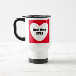 Beste Mama je Niedlich Rot Reisebecher
