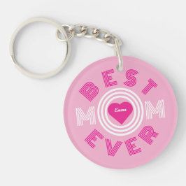 Beste Mama je Personalisiert Schlüsselanhänger