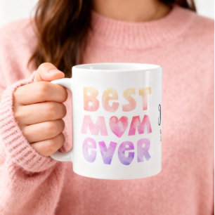 Beste Mama je personalisierter Mug Kaffeetasse