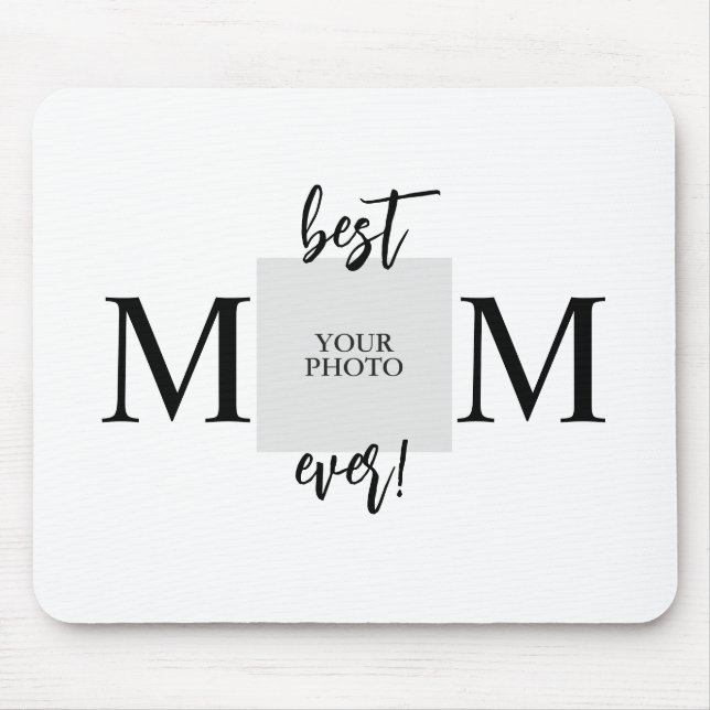 Beste Mama je Personalisierter Muttertag Mousepad (Vorne)