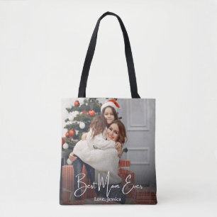 Beste Mama je Personalisiertes Foto Tasche