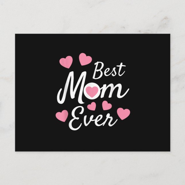 Beste Mama je Postkarte (Vorderseite)