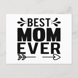 Beste Mama je! Postkarte