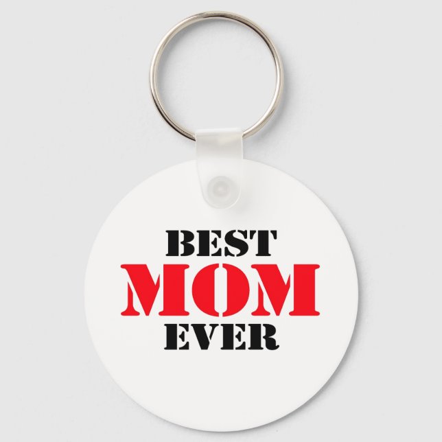 Beste Mama je Schlüsselanhänger (Vorderseite)
