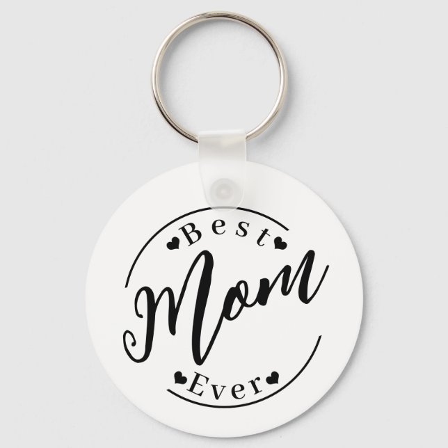 Beste Mama je Schlüsselanhänger (Vorderseite)