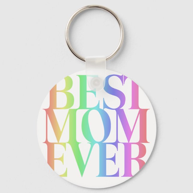 BESTE MAMA JE SCHLÜSSELANHÄNGER (Vorderseite)