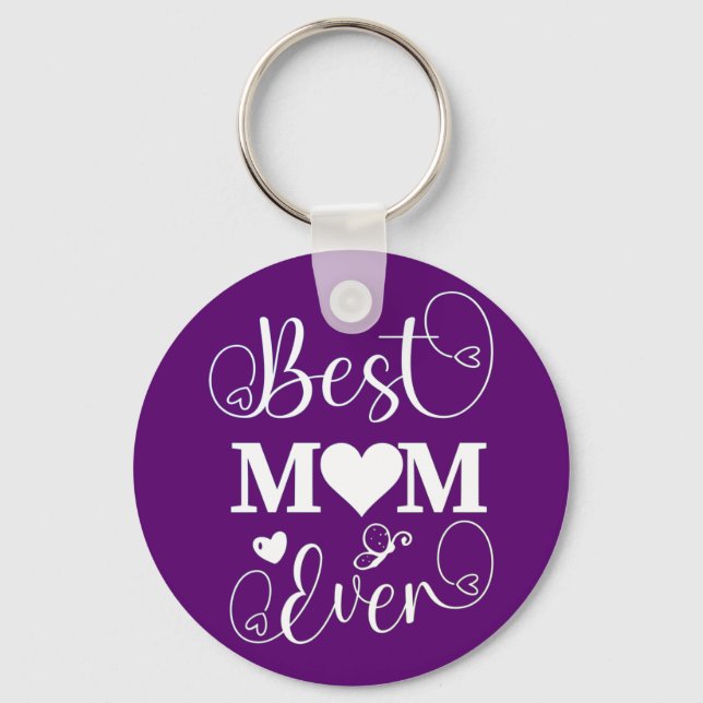 Beste Mama je Schlüsselanhänger (Vorderseite)