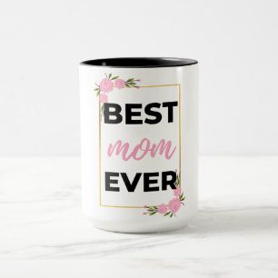 Beste Mama je schwarz Tasse