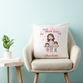 Beste Mama je | Sentimental Personalisiert Mother Kissen