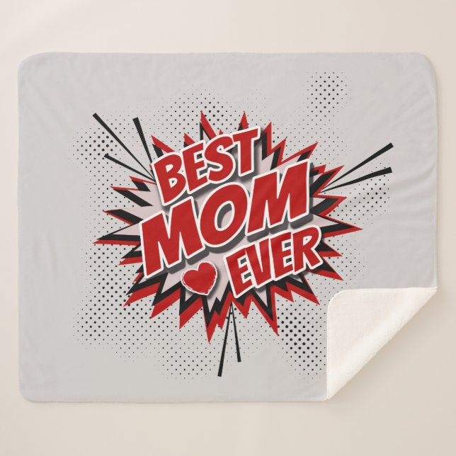 Beste Mama je Sherpadecke (Vorderseite (Horizontal))