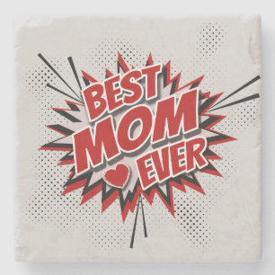 Beste Mama je Steinuntersetzer