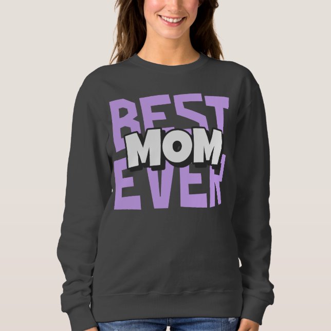 Beste Mama je Sweatshirt - Muttertagsgeschenk (Vorderseite)