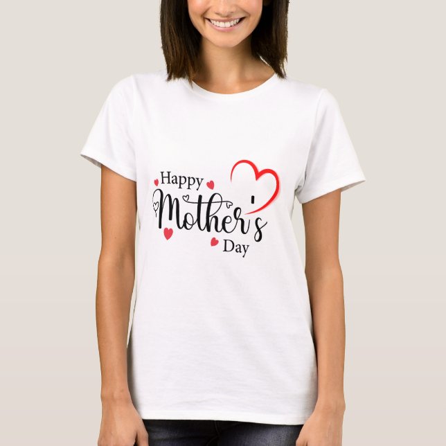 Beste Mama je T - Shirt (Vorderseite)