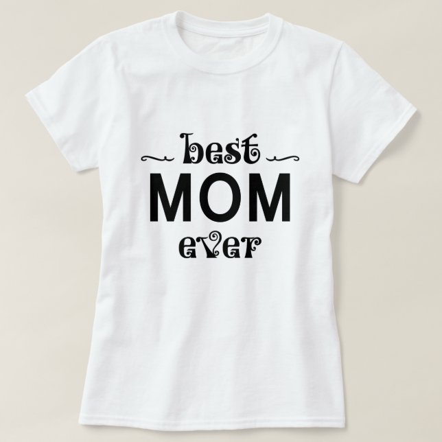Beste Mama je T-Shirt (Design vorne)