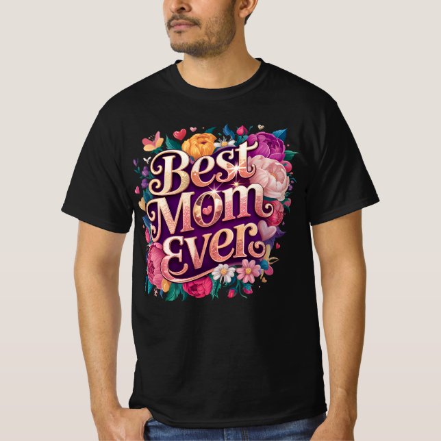 Beste Mama je" T-Shirt (Vorderseite)