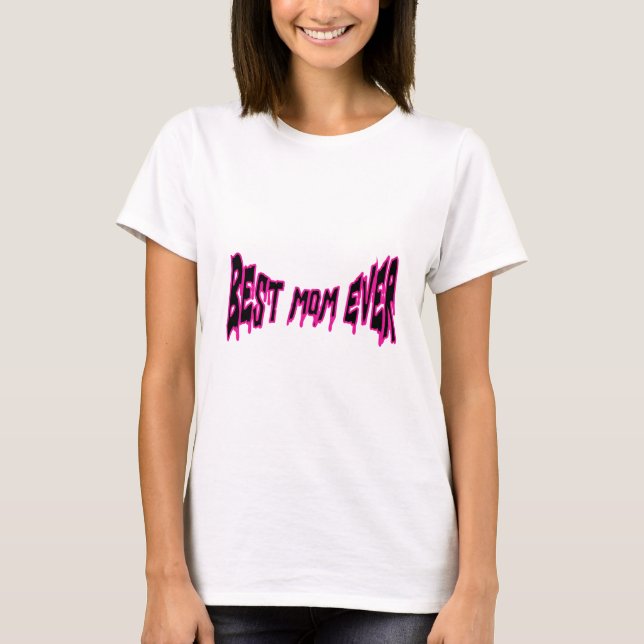 Beste Mama je T - Shirt - Muttertagsgeschenk - (Vorderseite)