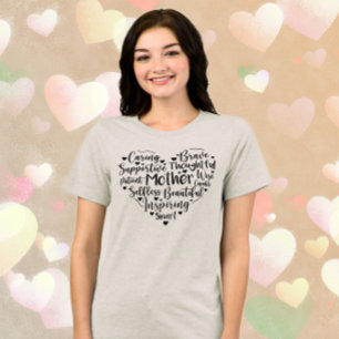 Beste Mama je Tri-Blend Shirt