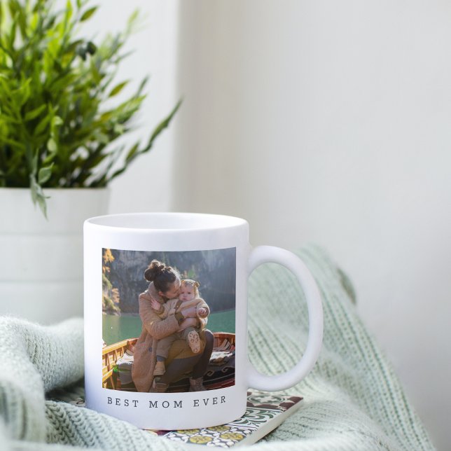 Beste Mama je Vollständiges Foto bearbeitbar Perso Kaffeetasse (Von Creator hochgeladen)