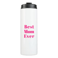Beste Mama Jeden heißen rosa, moderne Typografie