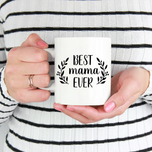 Beste Mama-jemals-Personalisierte Kaffee-Tasse Kaffeetasse