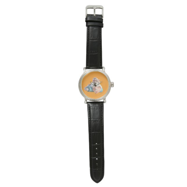 Beste-Mama-Katzen-Rund Uhr (Flach)