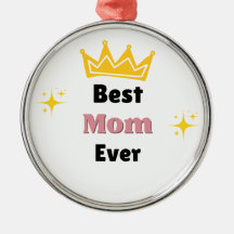 Beste Mama mit kronenweißem Text