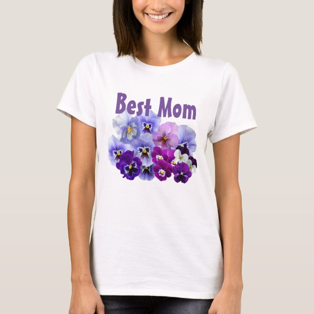 Beste Mama Mutter T - Shirt Muttertag Geschenk Ide (Vorderseite)