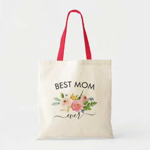 Beste Mama Mütter Tag Geschenk Mutter Liebe Flora Tragetasche